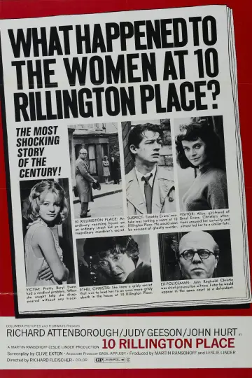 Poster to the movie "10 Rillington Place" #1049775