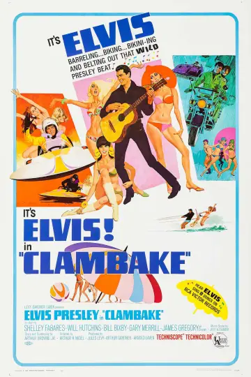 Poster to the movie "Clambake" #1132235