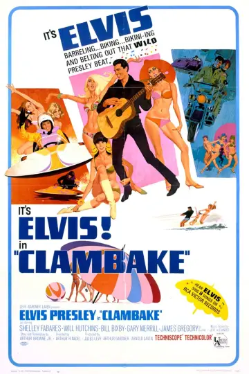 Poster to the movie "Clambake" #1132236