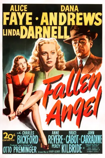 Poster to the movie "Fallen Angel" #735310