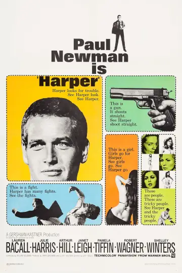 Poster to the movie "Harper" #348257