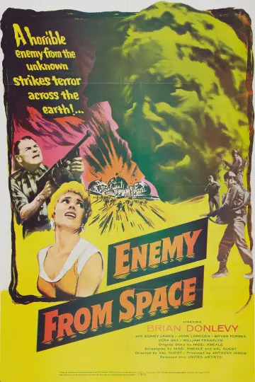 Poster to the movie "Quatermass II" #1101673