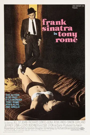 Poster to the movie "Tony Rome" #1137120