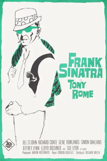 Poster to the movie "Tony Rome" #1137123
