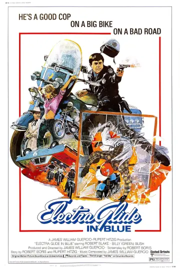 Poster to the movie "Electra Glide in Blue" #1072878