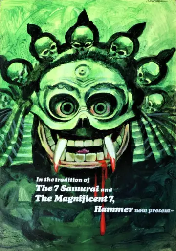 Poster to the movie "The Legend of the 7 Golden Vampires" #1047091
