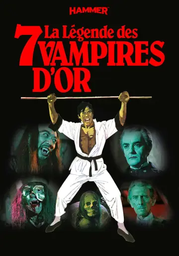 Poster to the movie "The Legend of the 7 Golden Vampires" #1047095