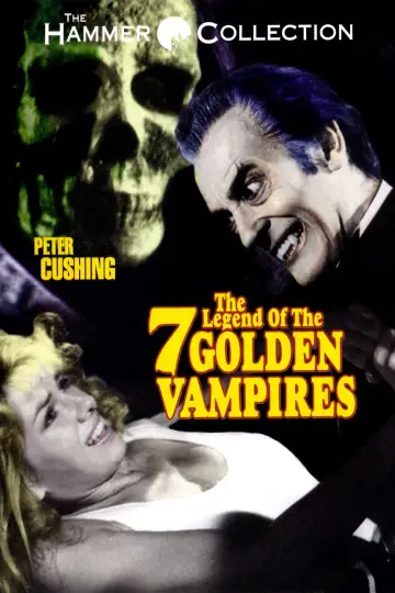 Poster to the movie "The Legend of the 7 Golden Vampires" #1047096