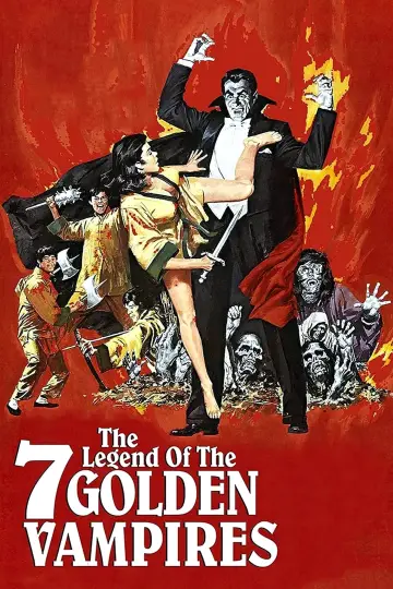 Poster to the movie "The Legend of the 7 Golden Vampires" #157251