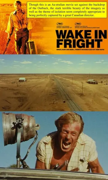 Poster to the movie "Wake in Fright" #1044175