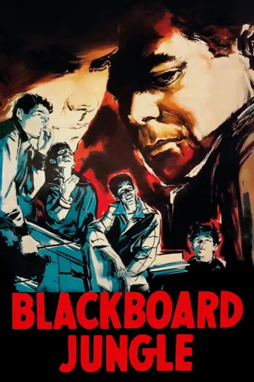 Poster to the movie "Blackboard Jungle" #1080981