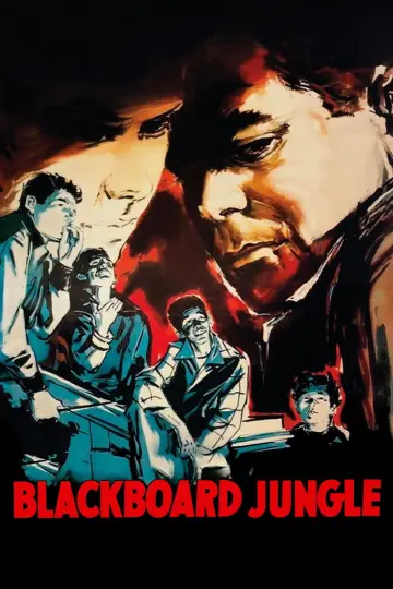Poster to the movie "Blackboard Jungle" #1080983