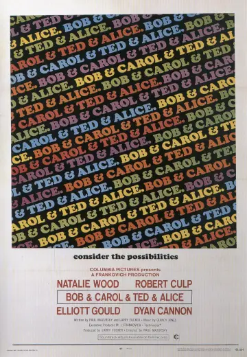 Poster to the movie "Bob & Carol & Ted & Alice" #1118597