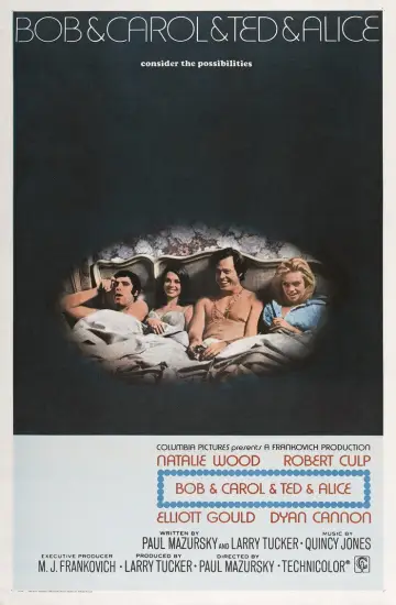 Poster to the movie "Bob & Carol & Ted & Alice" #1118604