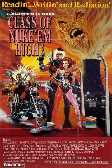 Poster to the movie "Class of Nuke 