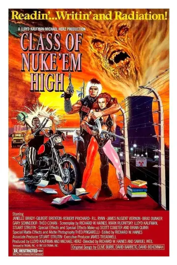 Poster to the movie "Class of Nuke 