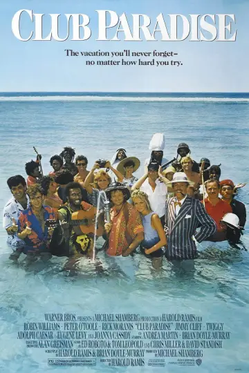 Poster to the movie "Club Paradise" #1067400