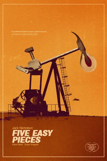 Poster to the movie "Five Easy Pieces" #990827