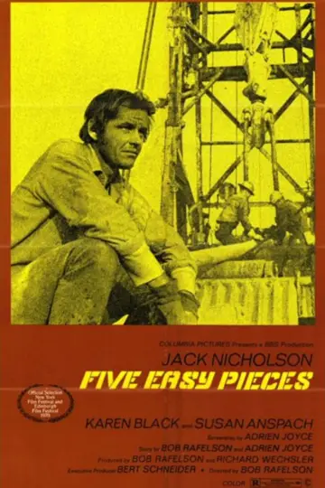 Poster to the movie "Five Easy Pieces" #990830
