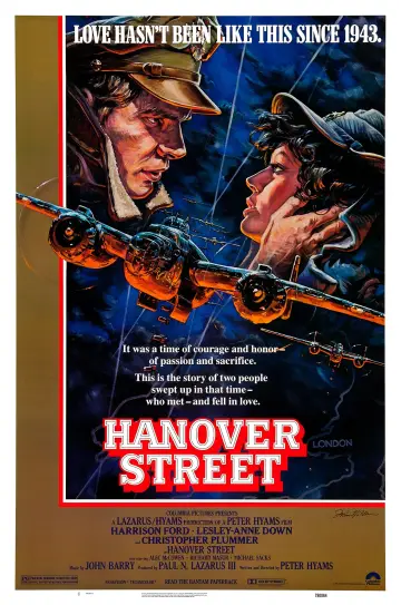 Poster to the movie "Hanover Street" #437002