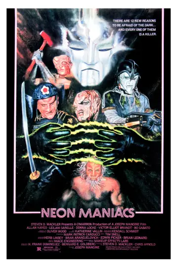 Poster to the movie "Neon Maniacs" #1130866