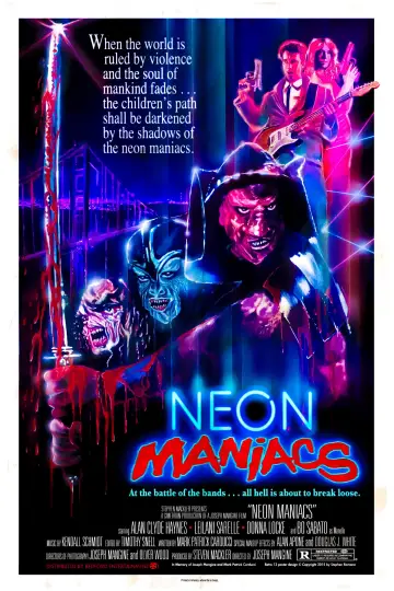 Poster to the movie "Neon Maniacs" #1130871