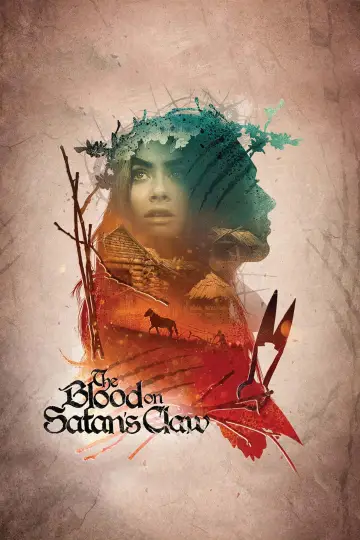 Poster to the movie "Blood on Satan