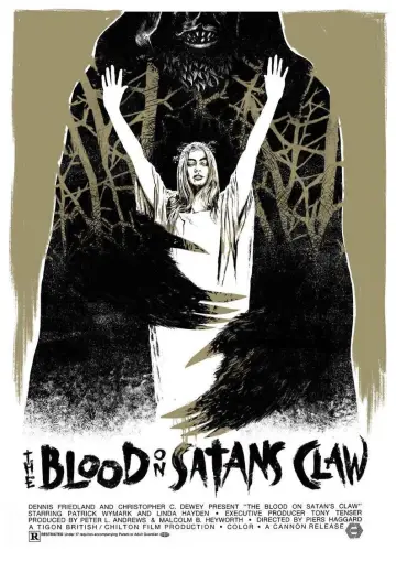 Poster to the movie "Blood on Satan