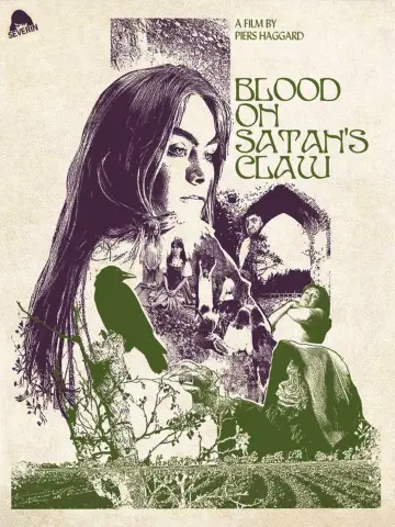 Poster to the movie "Blood on Satan