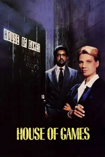 Poster to the movie "House of Games" #1080310