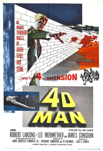 Poster to the movie "4D Man" #1136542