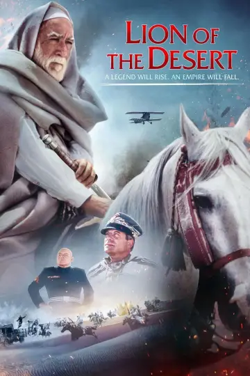 Poster to the movie "Lion of the Desert" #1008940