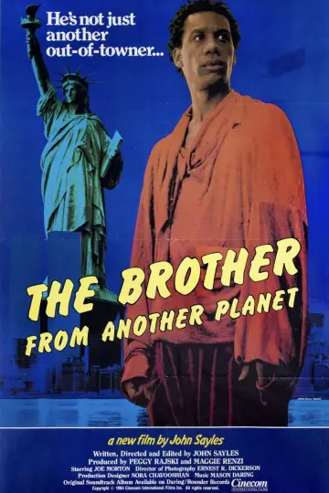Poster to the movie "The Brother from Another Planet" #1106820