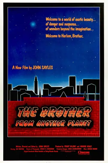 Poster to the movie "The Brother from Another Planet" #1106821