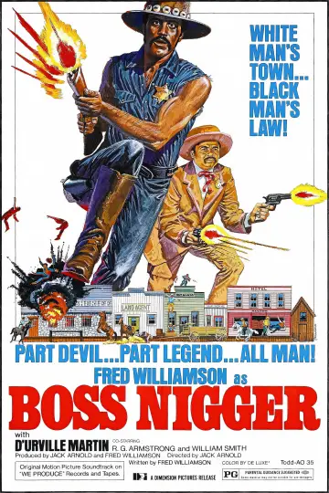 Poster to the movie "Boss Nigger" #1120423