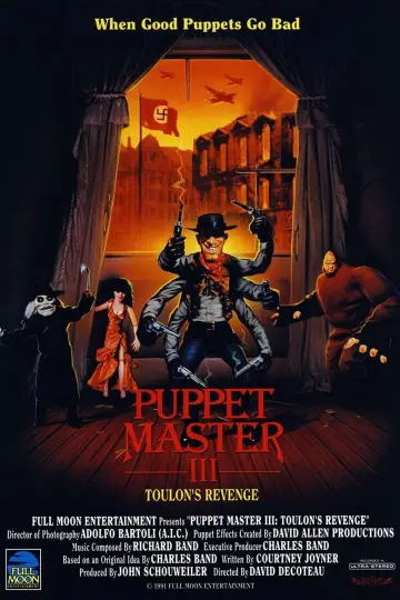 Poster to the movie "Puppet Master III: Toulon