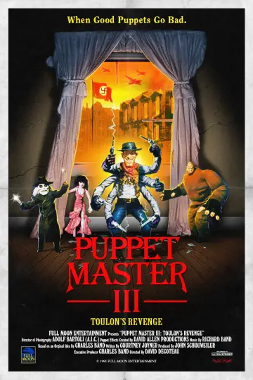 Poster to the movie "Puppet Master III: Toulon