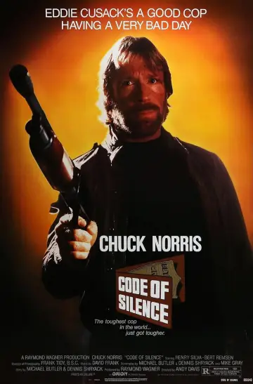 Poster to the movie "Code of Silence" #1013613
