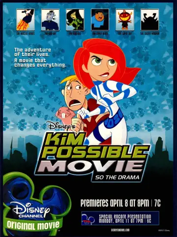 Poster to the movie "Kim Possible Movie: So the Drama" #146475