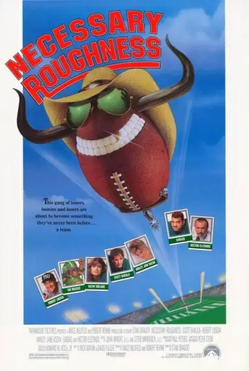 Poster to the movie "Necessary Roughness" #1034414