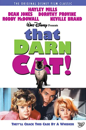Poster to the movie "That Darn Cat!" #1039951