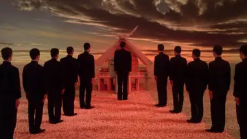 Backdrop to the movie "Mishima: A Life in Four Chapters" #856464
