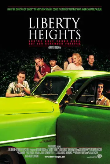 Poster to the movie "Liberty Heights" #1129138