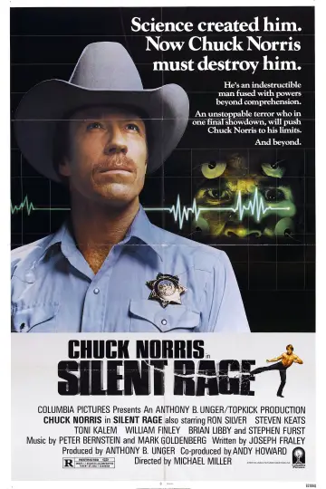 Poster to the movie "Silent Rage" #787825