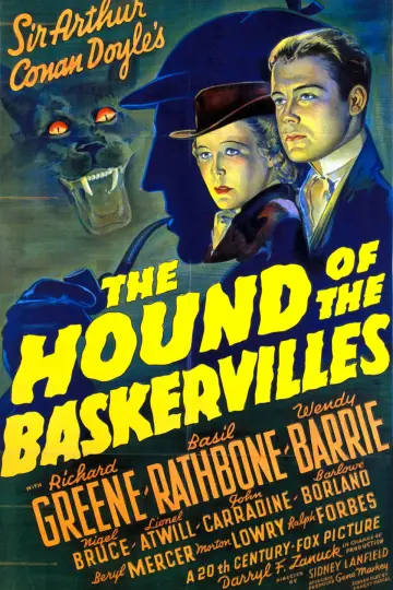 Poster to the movie "The Hound of the Baskervilles" #1087006
