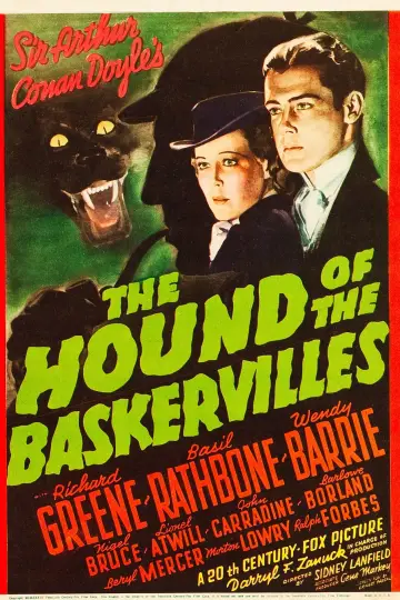 Poster to the movie "The Hound of the Baskervilles" #1087013