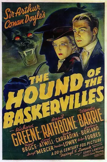 Poster to the movie "The Hound of the Baskervilles" #1087014