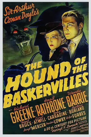 Poster to the movie "The Hound of the Baskervilles" #1087015