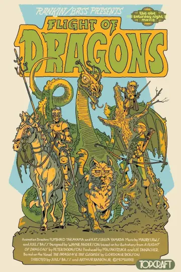 Poster to the movie "The Flight of Dragons" #1125434