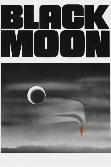 Poster to the movie "Black Moon" #1128120